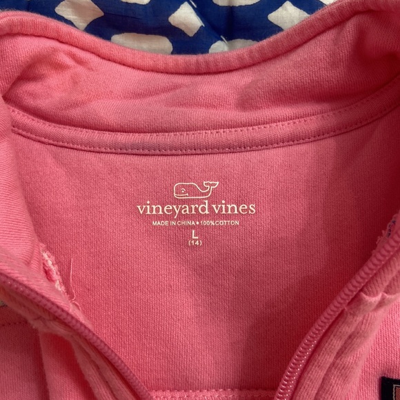 Vineyard Vines Girls Pink Shep Shirt Size 14 Girls - Picture 2 of 3